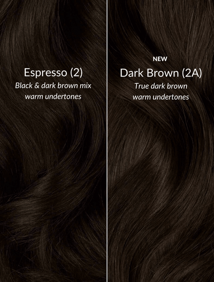 Dark Brown (2A) Seamless Clip-Ins