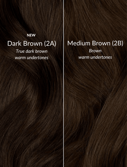 Dark Brown (2A) Seamless Clip-Ins