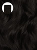 Off Black (1B) Invisible Clip-ins